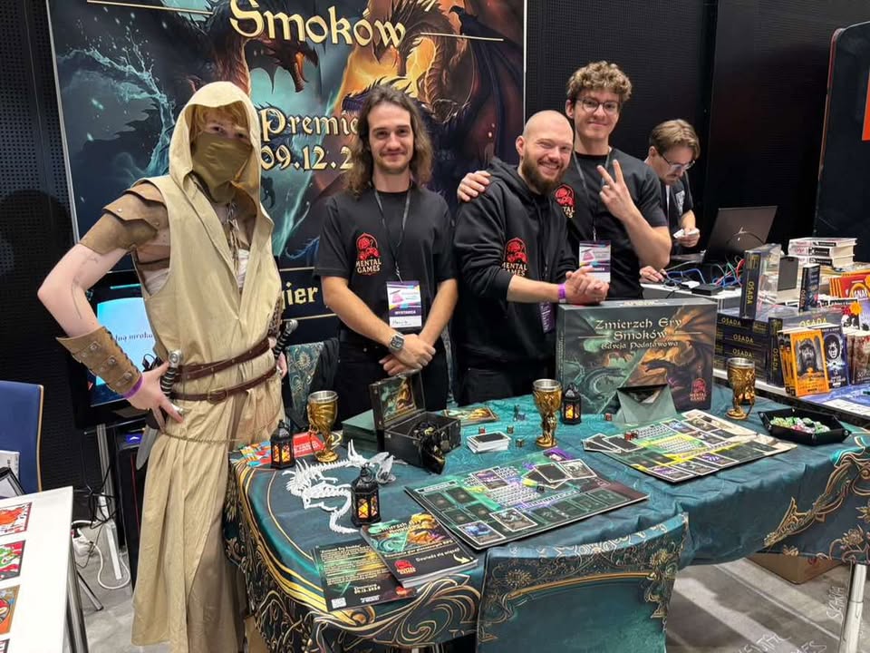 Prezentacja na Planszówkach w Spodku 1